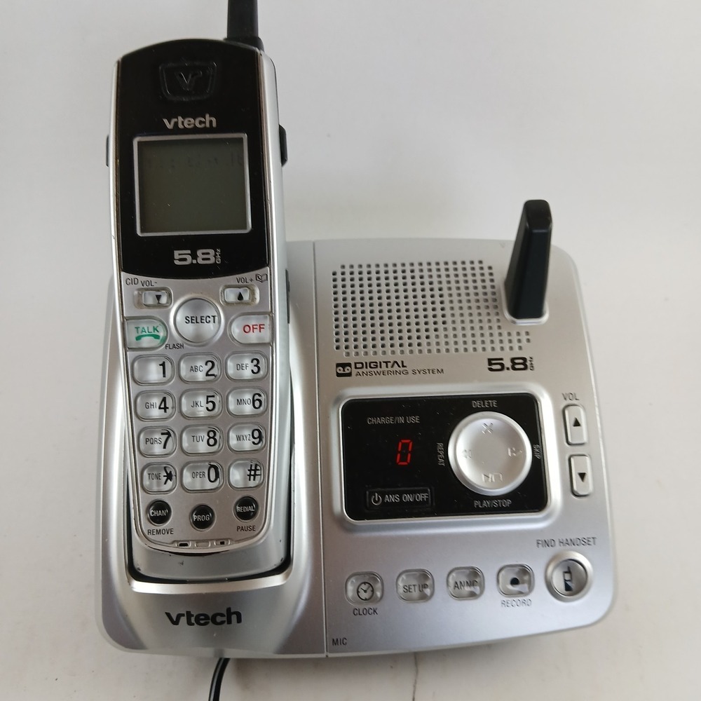 VTECH IA5863 Digital Answering 5.8GHz Cordless phone with Caller ID